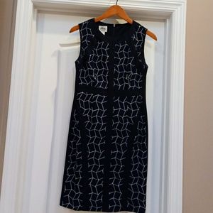 Donna Morgan navy blue dress 6P